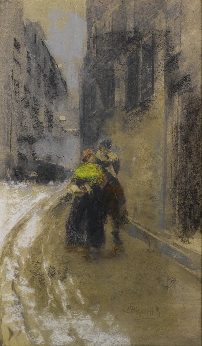 Una via di Milano - Galleria d’Arte Moderna, Milano